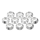 Suleve,M2.5AN1,10Pcs,Screw,Gasket,Washer,Aluminum,Alloy,Multicolor