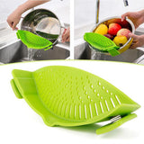 IPRee,Durable,Silicone,Strainer,Colanders,Fruit,Vegetables,Pasta,Kitchen,Tools,Gadgets