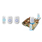 YIROKA,Wireless,Doorbell,Chimes,Wireless,Doorbell,Waterproof,Smart,Doorbell,Alarm,System