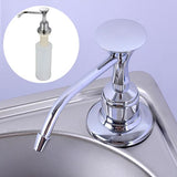 220ml,White,Kitchen,Chrome,Liquid,Dispenser,Bathroom,Bottles