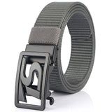 125CM,Width,Metal,Press,Buckle,Canvas,Men's,Tactical,Leisure,Breathable,Nylon,Waist