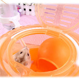 Carring,Portable,Hamster,Double,Deluxe,Plastic,Outdoor,Plastic,Hamster