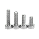 Suleve,M3ASH2,10pcs,Socket,Screws,Alloy,Steel,Titanium,Plated,Grade