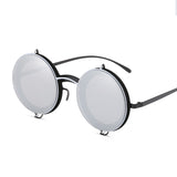 Unisex,Vogue,Sunglasses,Metal,Circle,Round,Sunglasses