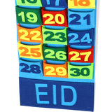 Mosque,Ramadan,Advent,Calendar,Pockets,Mubarak,Decor