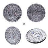 Pattern,Vintage,Russian,Metal,Coins,Imitated,Collect,Currency,Gifts,Novelty