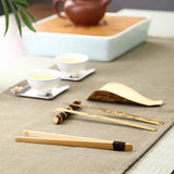 Natural,Bamboo,Tweezers,Clamp,Accessaries