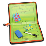 Magnetic,Training,Football,Soccer,Tactic,Board,Folder,Leather,Portable