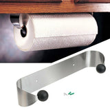 Stainless,Steel,Paper,Towel,Holder,Mount,Paper,Under,Cabinet,Organizer,Hanger,Kitchen