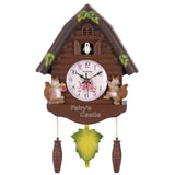 Wooden,Antique,Cuckoo,Clock,Swing,Alarm,Watch,Handcraft