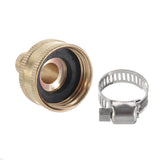 Brass,Female,Connector,Garden,Repair,Quick,Connect,Water,Fittings,Adapter,Adjustable,Clamp