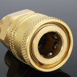 Quick,Coupler,Socket,Brass,Pressure,Washer,Coupling,4000PSI