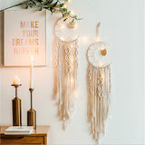 Macrame,Hanging,Woven,Macrame,Tapestry,Decoration