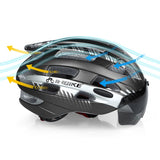 INBIKE,Magnetism,Style,Goggles,Helmet,Ultralight,Breathable,Mountain,Helmet