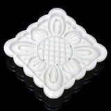 Square,Moonake,Baking,Mooncake,Pastry,Biscuit,Press,Mould,Flower,Cooking