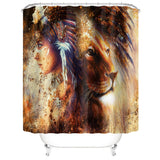 Queen,Women,Printed,Waterproof,Shower,Curtain,Carpet,Toilet,Bathroom,Decoration