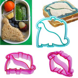 Lunch,Sandwich,Toast,Cookies,Bread,Biscuit,Cutter,Dinosaur,Mould