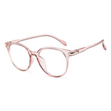 Women,Round,Style,Optical,Glasses,Eyeglasses,Clear,Eyewear