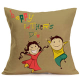 Honana,43x43cm,Father's,Flower,Cotton,Linen,Pillow,Cushion,Cover,Decor