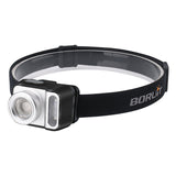 BORUiT,650LM,White,Light,Ultralight,HeadLamp,Outdoor,Cycling,Camping,Battery