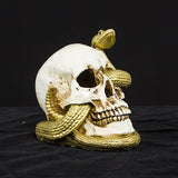 Halloween,Skeleton,Snake,Skull,Figurine,Statue,Halloween,Party,Decorations