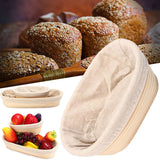 Brotform,Banneton,Rattan,Storage,Baskets,Bread,Dough,Proofing,Proving,Liner