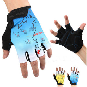 Mountain,Cycling,Gloves,Finger,Motocross,Sports,Bicycle,Print,Motorcycle,Mitten