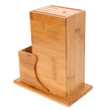 Universal,Bamboo,Cutter,Utensil,Holder,Block,Storage,Kitchen,Organizer,Tools