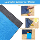 200x210cm,Beach,Blanket,Folding,Lightweight,Picnic,Waterproof,Beach,Camping,Travel