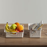 QUANGE,SN050101,Storage,Baskets,Desktop,Storage,Quality,Storage,Organizer,Plastic,Basket