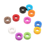 Suleve,M3AN3,10Pcs,Thickening,Grommet,Gasket,Washer,Spacer,Aluminum,alloy