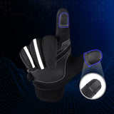 KYCILOR,Finger,Gloves,Touch,Screen,Cycling,Winter,Fleece,Leather,Cycling,Gloves,Women,Skiing,Hiking,Outdoor,Golves