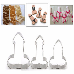 Honana,Stainless,Steel,Willy,Penis,Cookie,Cutter,Baking,Biscuit,Fondant,Mould,Decorations