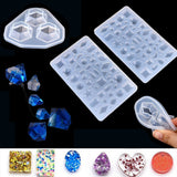 41Pcs,Jewelry,Mould,Handmade,Crystal,Mould,Resin,Silicone