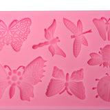 Butterfly,Dragonfly,Insects,Silicone,Fondant,Mould,Baking