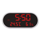 Digital,Alarm,Clock,Portable,Mirror,Clock,Humidity,Temperature,Display,Function