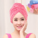 Honana,Bathroom,Coral,Elastic,Quick,Drying,Towel,Drying,Salon,Towel