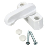 Plastic,White,Crescent,Window,Casement,Lever,Handle,Latch,Fastener