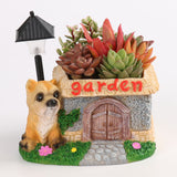 Garden,Flower,Creative,Resin,Fleshy,Flower,Crafts,Desktop,Decorations,Puppy,Flower,Ornaments