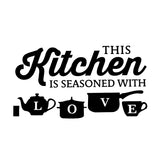 Creative,Sticker,Decal,Kitchen,Mural,Restaurants,Decorations