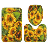 Waterproof,Mildew,proof,Sunflower,printed,Shower,Curtain,Bathroom,Toilet