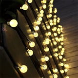 50LED,Solar,String,Lights,Outdoor,Waterproof,Modes,Lights,Globe,Garden,Decoration