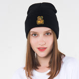 Womens,Unisex,Winter,Beanie,Couple,Outdoor,Earmuffs,Thick,Skull