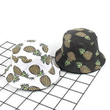 Women,Summer,Causal,Banana,Pineapple,Fruit,Printed,Bucket,Sunshade,Fisherman