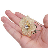 12Pcs,Floral,Alloy,Rings,Napkin,Holder,Dinner,Wedding,Towel,Party,Table,Decor,Supplies