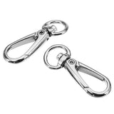 10Pcs,Silver,Alloy,Swivel,Spring,Trigger,Round