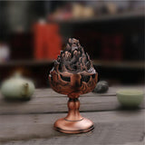 Antique,Incense,Burner,Holder,Alloy,furnishing,Creative,Fumigating,Furnace,Buddhist,Censer