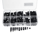 Suleve,M2.5NH2,300Pcs,Nylon,Screw,Screw,Standoff,Spacer,Assortment