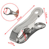 20Pcs,5.5cm,Stainless,Steel,Clothes,Clips,Medium,Hanger,Towels,Socks,Underwears