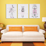 Bedroom,Bedside,Hanging,Paintings,Print,Children,Frameless,Pictures